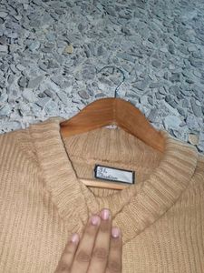 Elegant Turtleneck Knit Sweater