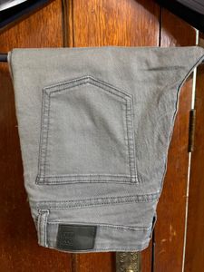 Gray Casual denim