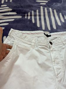 Men's White Shorts