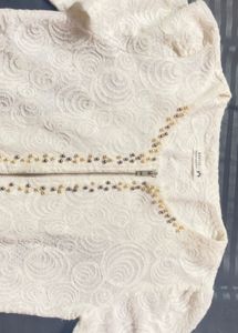 Shrug With Pearls