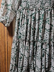 Floral Print Midi Dress