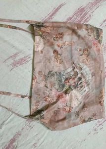 Floral Angel Print Top