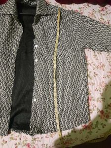 Herringbone Patterned Jacket