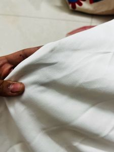 White Ruffle Sleeve Jumpsuit