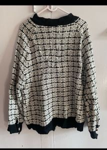 Korean Tweed Sweater🌸