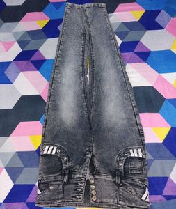 Stylish Grey Denim Jeans