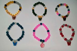 Butterfly Beaded Bracelet
