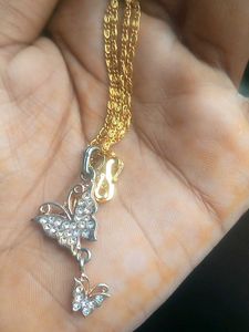 Butterfly Pendant Necklace