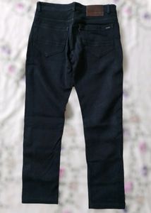 Kerebu Black Denim Slim Fit Jeans (Men)