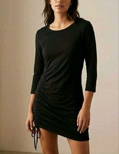 Elegant Black  Mini Dress