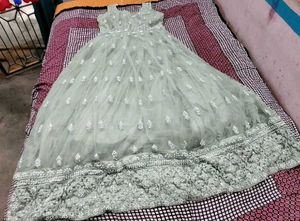 Elegant Mint Green Gown
