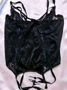 Black Lace Cami Slip