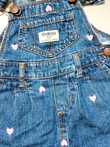 Denim Dungaree 6-9 Months