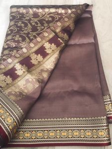 Price Drop Pure Silk Saree💙🩵