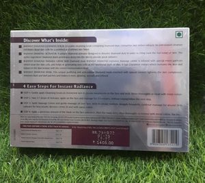 💥 Lotus Herbal Rediant Dimond Facial Kit 4 In 1