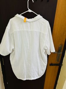 Zudio White Shirt With Price Tag