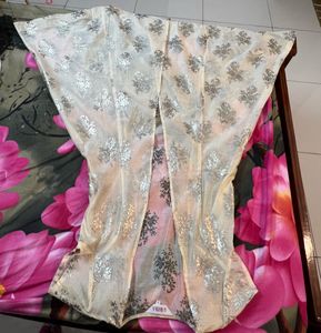 Biba Crop Top And Skirt Set With Long Coat