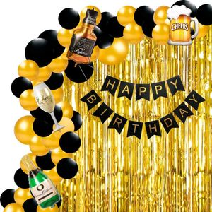 25 Assorted Birthday Theme Items