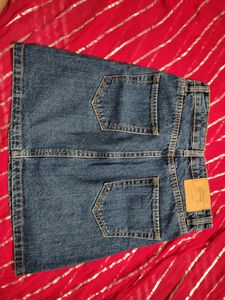 Denim Slim Short&#39;s