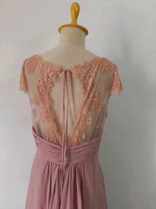 Elegant Mauve Dress