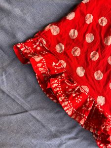 Hand-stiched Short Kurti/Top