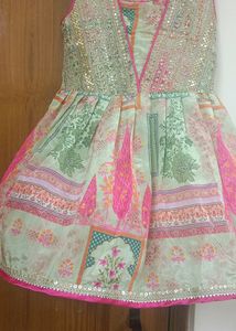 Baby Girl Pathani Set