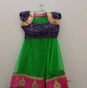 Girl's Ethnic Lehenga Choli