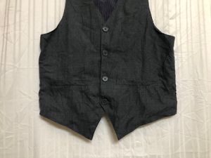 No Retreat Black Waistcoat