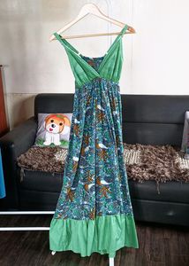 Green Strap Dress