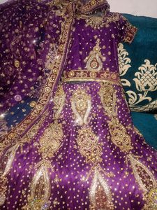Beautiful Bridal Lehenge One Time Use