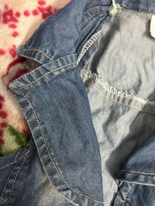 Denim Sleeveless Top