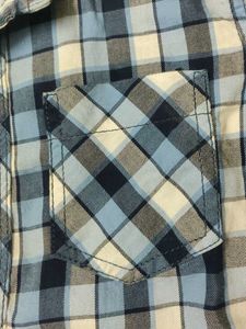 Blue Checks Shirt For 4-5 Years old boy