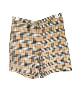 Burberry Plaid Shorts
