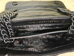 Kurt Geiger Kensington drenched leather bag