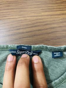 Sage Green Cold Shoulder Top
