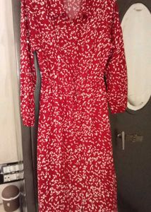 Red Midi Dress