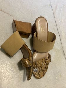INC.5 Snake Print Heels