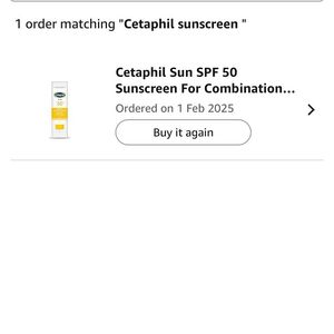 Cetaphil Sun SPF 50+ Light Gel