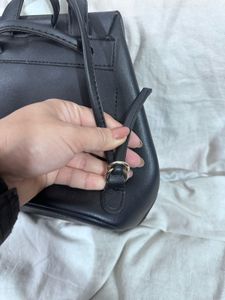 Mini Black Backpack