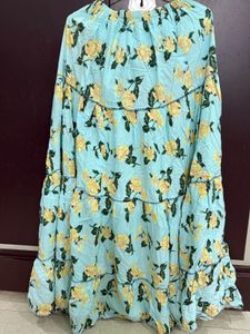 Floral Tiered Maxi Skirt