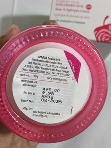 Plum Bulgarian Rose Dew-it-Light Gel Cream