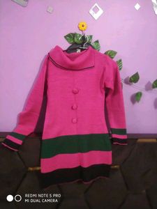 Woolen cardigan