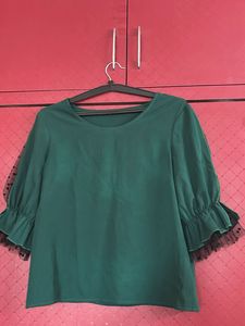 Green Shein Top For M Size Womens