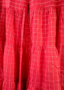 Red Sharara Suit
