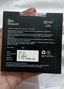Blue Heaven Eyeshadow ( 02 - Kiss Of Blush )
