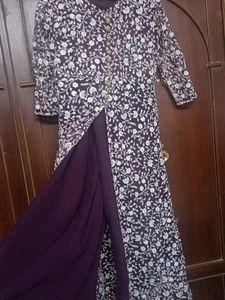 Palazzo Pants And Kurta With Dupatta