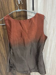 Ombre Sleeveless Top