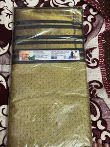 HAM Ziya Gold Anarkali Suit