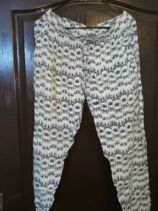 Patterned Casual Pants