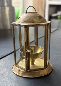 Pure Brass Vintage Akhand Jyot Lantern